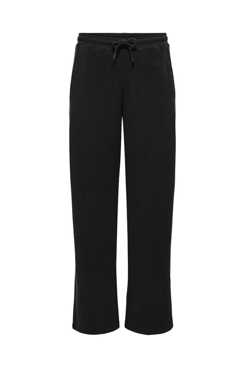 JDY Kadın Jdygarzelle Belden Bağlamalı Pantolon 15352897 Siyah - JDY