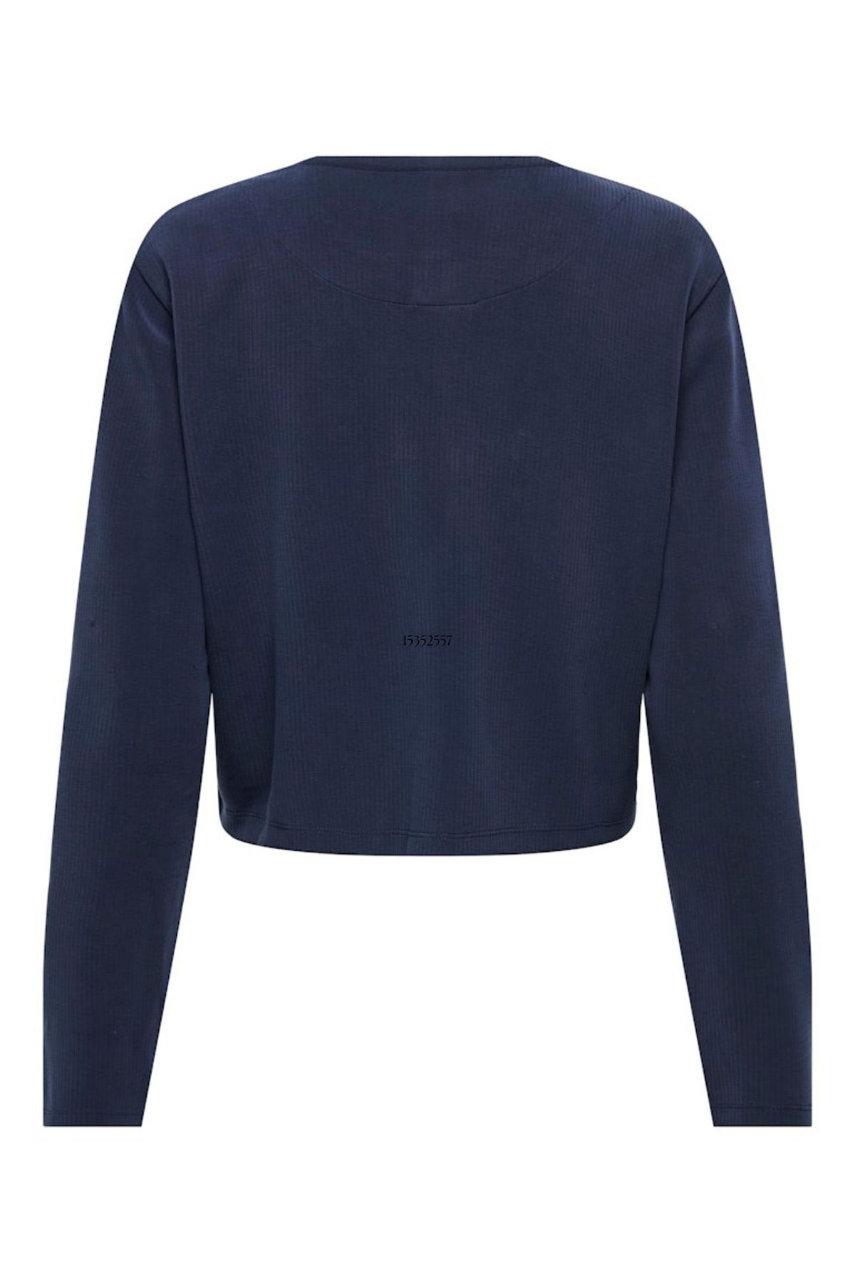 JDY Kadın Jdygarzelle Düğmeli Uzun Kollu Hırka 15352557 Lacivert - 2