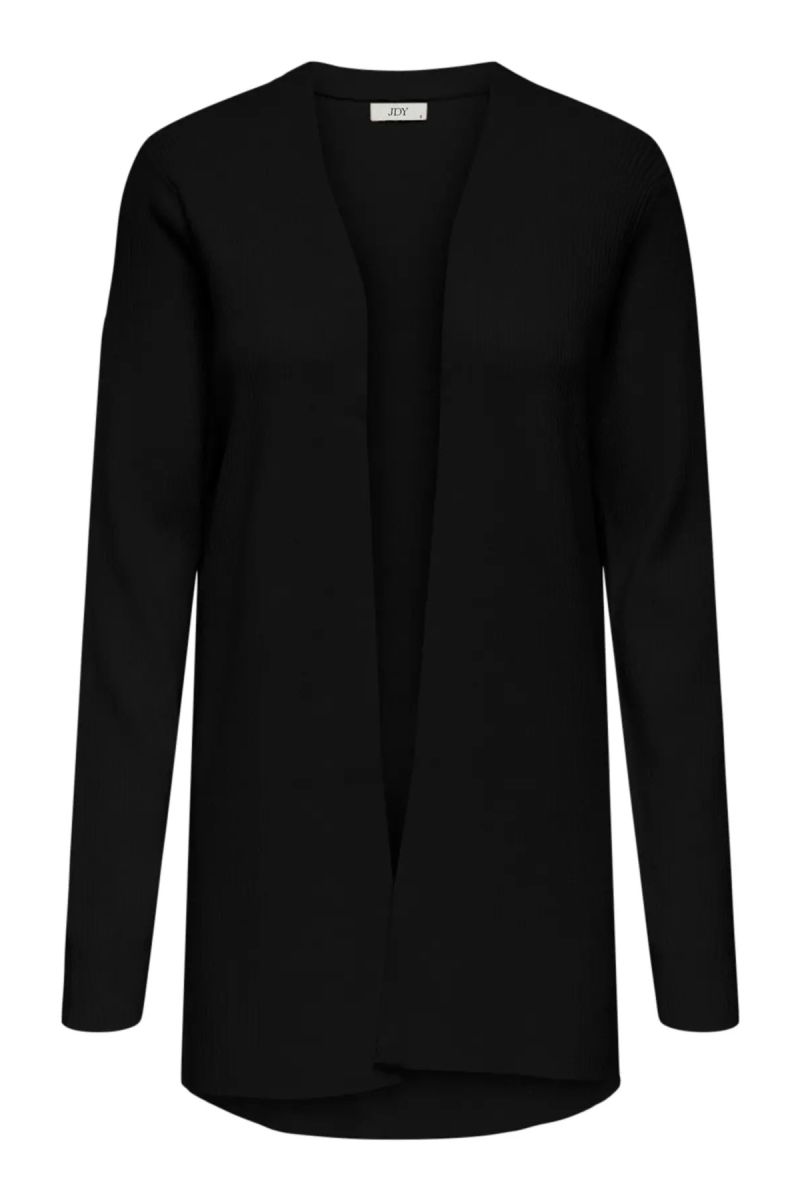 JDY Kadın Jdyprıme V Yaka Uzun Kollu Örme Hırka 15350887 Siyah - JDY