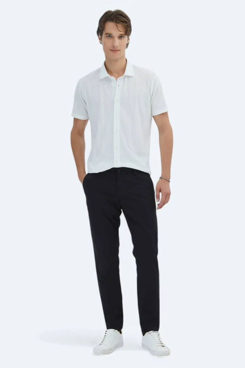 Kip Erkek Desenli Regular Fit Casual Gömlek GM-5872 Beyaz - 2