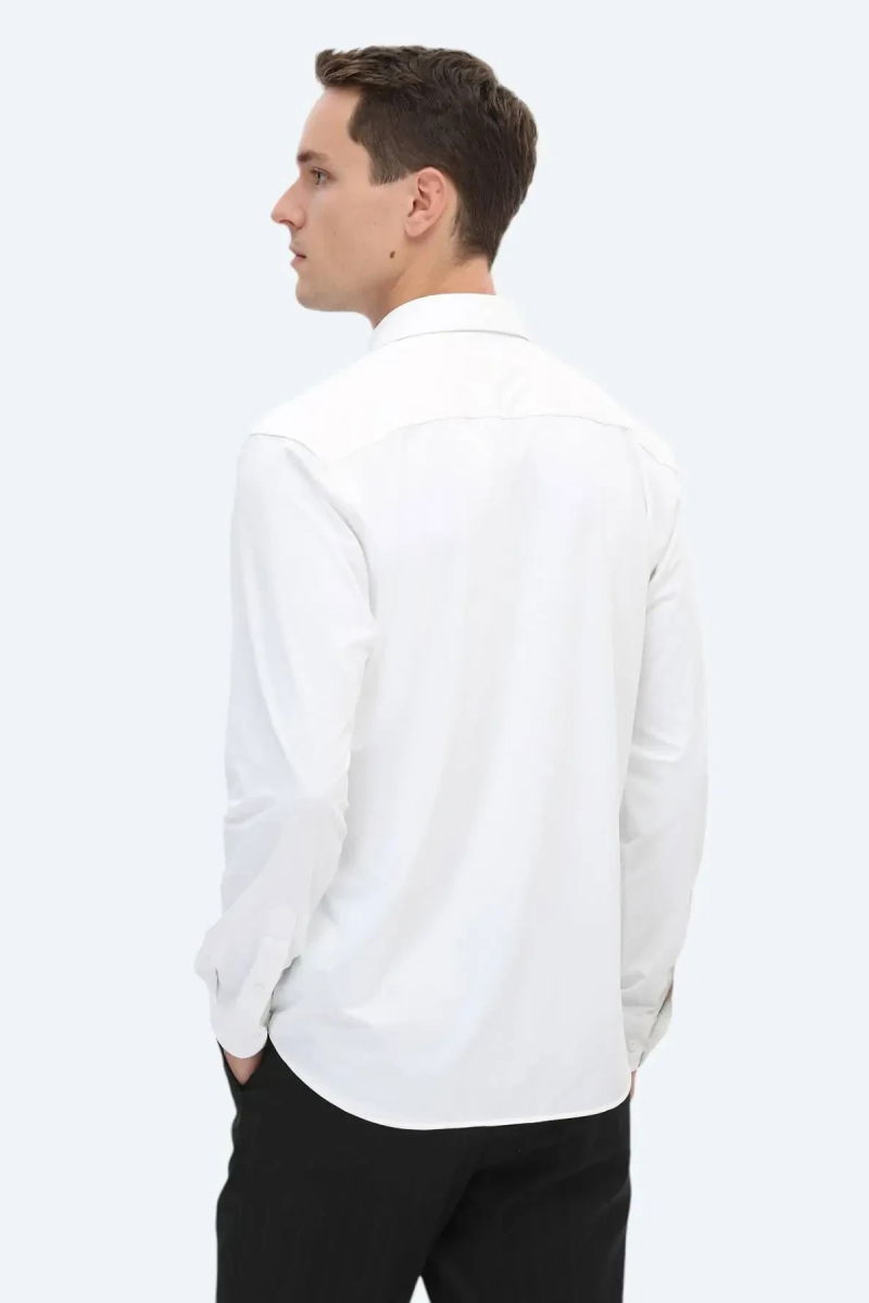 Kip Erkek Regular Fit Casual Gömlek GM-5338 Beyaz - 4