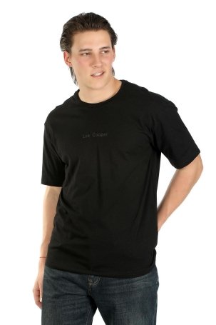 Lee Cooper Erkek Aylex O Yaka T-Shirt 242006 Siyah - 1