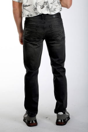 Lee Cooper Erkek Jagger Normal Bel Slim Fit Jean Pantolon 121034 Koyu Gri - 4