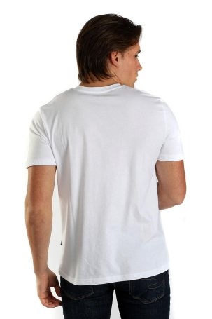 Lee Cooper Erkek Jonat V Yaka T-Shirt 242037 Beyaz - 4