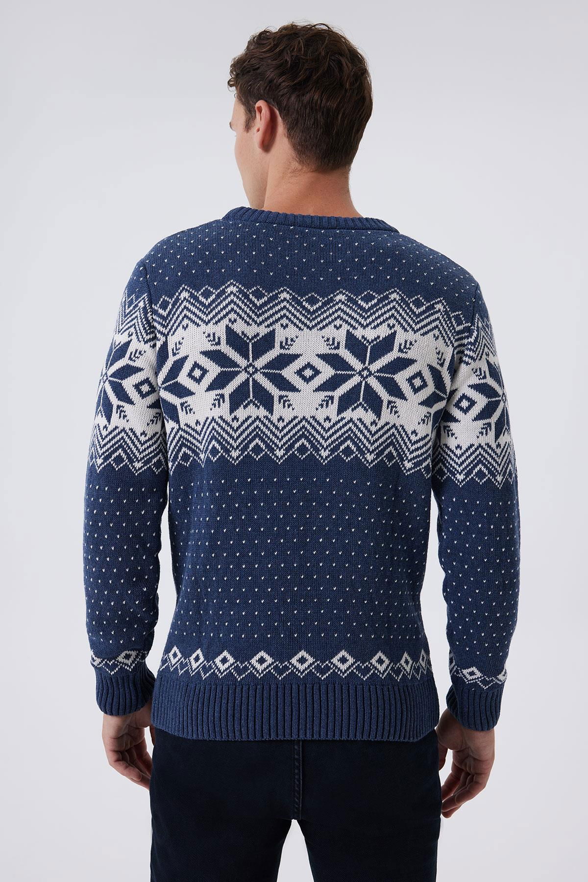 Lee Cooper Erkek Snowy Kazak 241036 Indigo - 4