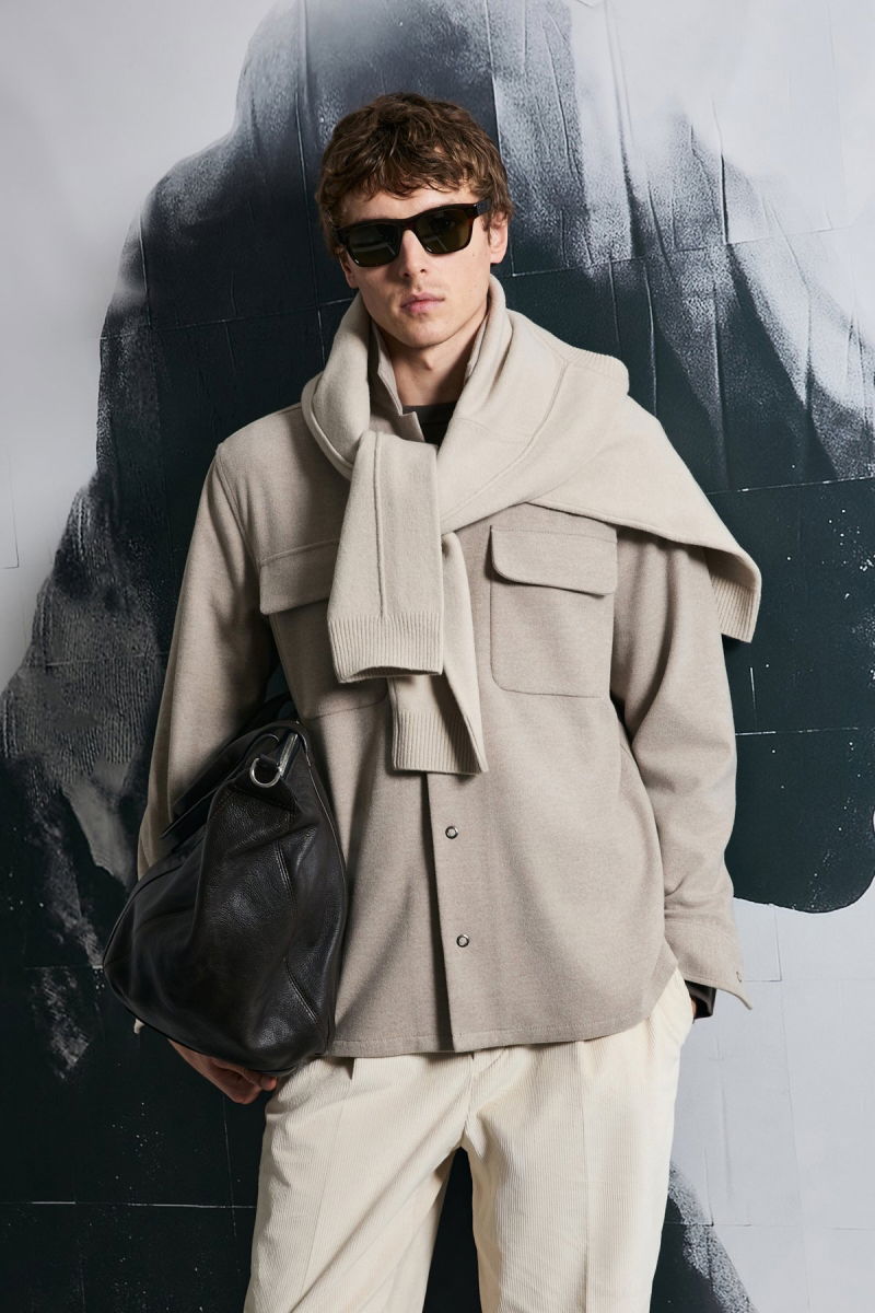 Lufian Erkek Ador Regular Fit Basic Gömlek 112010670 Bej - Lufian