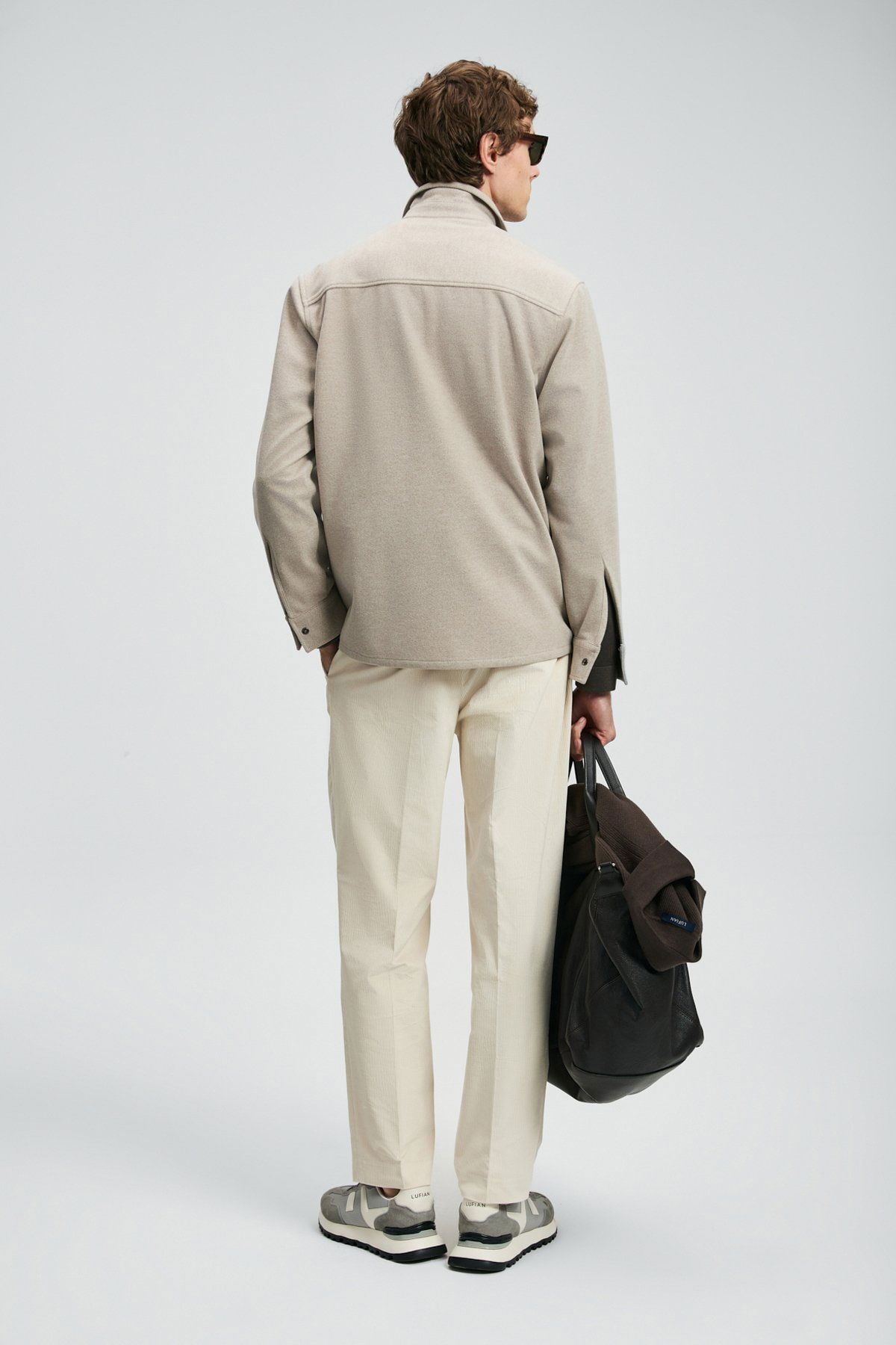 Lufian Erkek Ador Regular Fit Basic Gömlek 112010670 Bej - 4