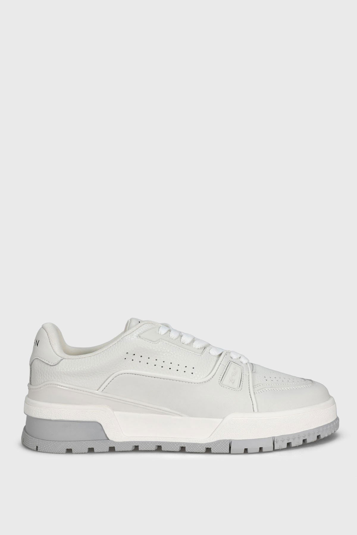 Lufian Erkek Albert Deri Sneaker Ayakkabı 112230250 Beyaz - 1