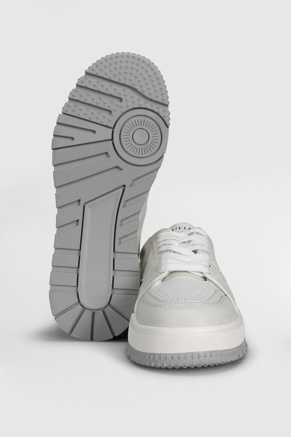 Lufian Erkek Albert Deri Sneaker Ayakkabı 112230250 Beyaz - 5