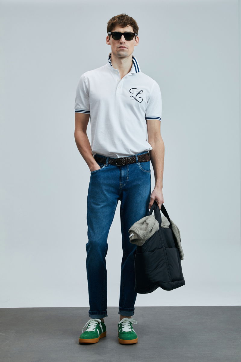 Lufian Erkek Anatol Smart Slim Fit Jean Pantolon 111200197 Mavi - 1