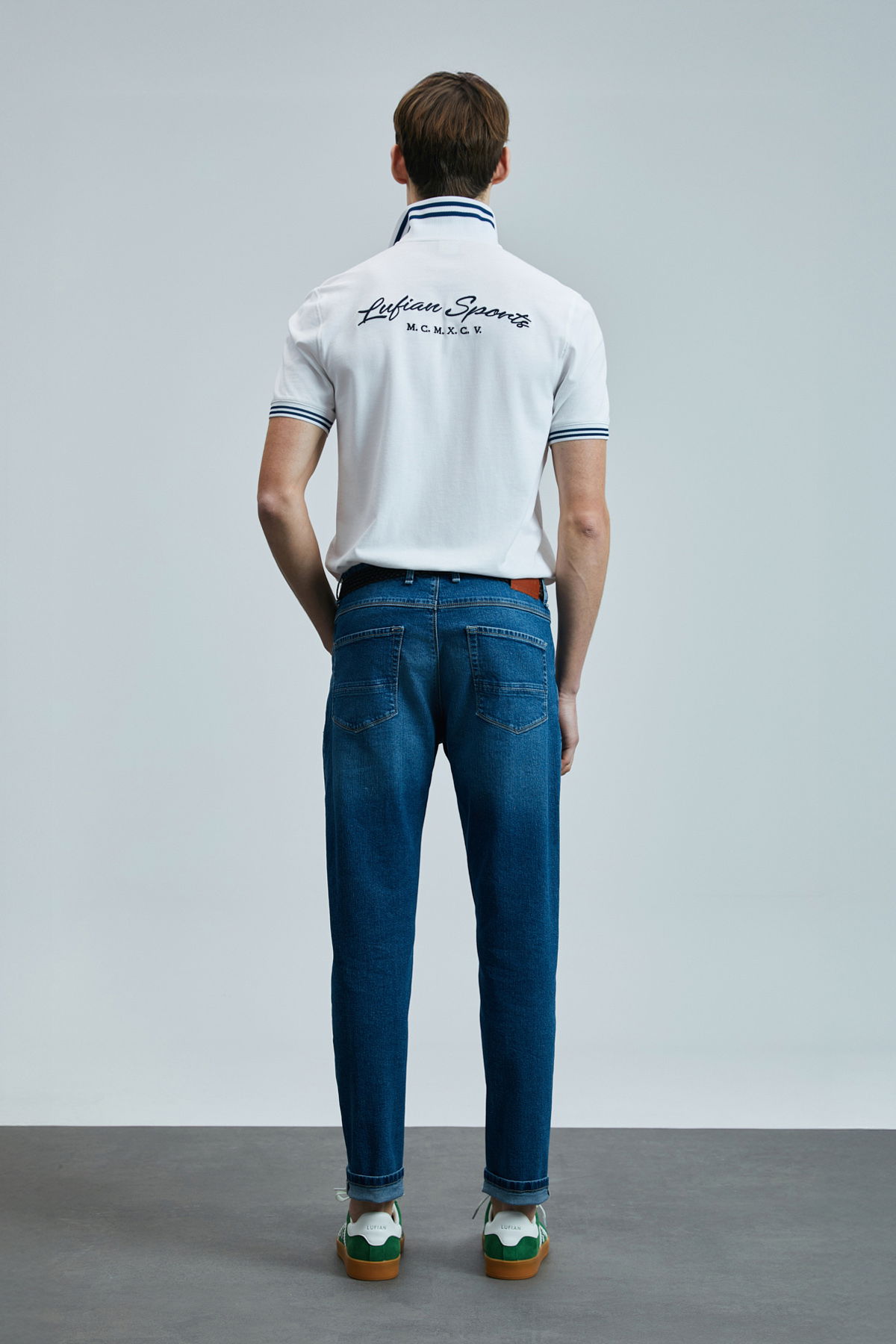 Lufian Erkek Anatol Smart Slim Fit Jean Pantolon 111200197 Mavi - 4