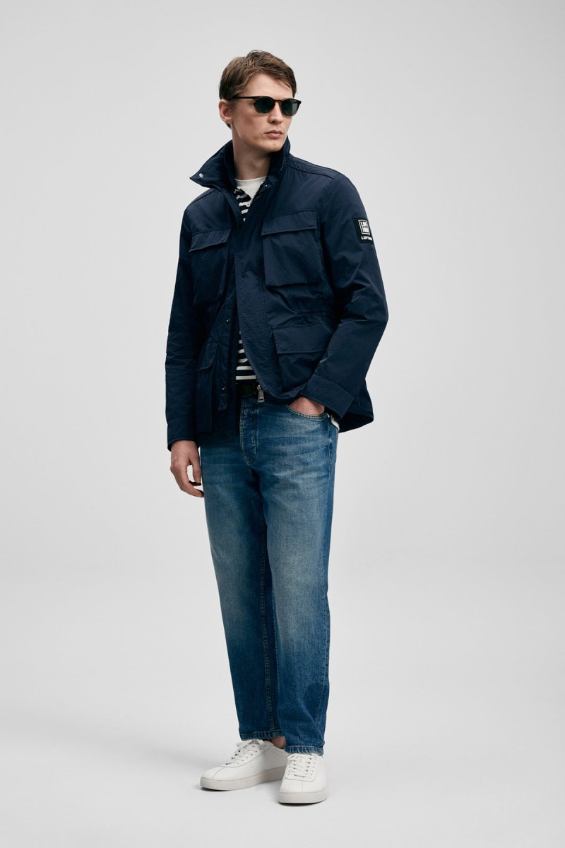 Lufian Erkek Andre Smart Slim Fit Jean Pantolon 111200238 Mavi - Lufian