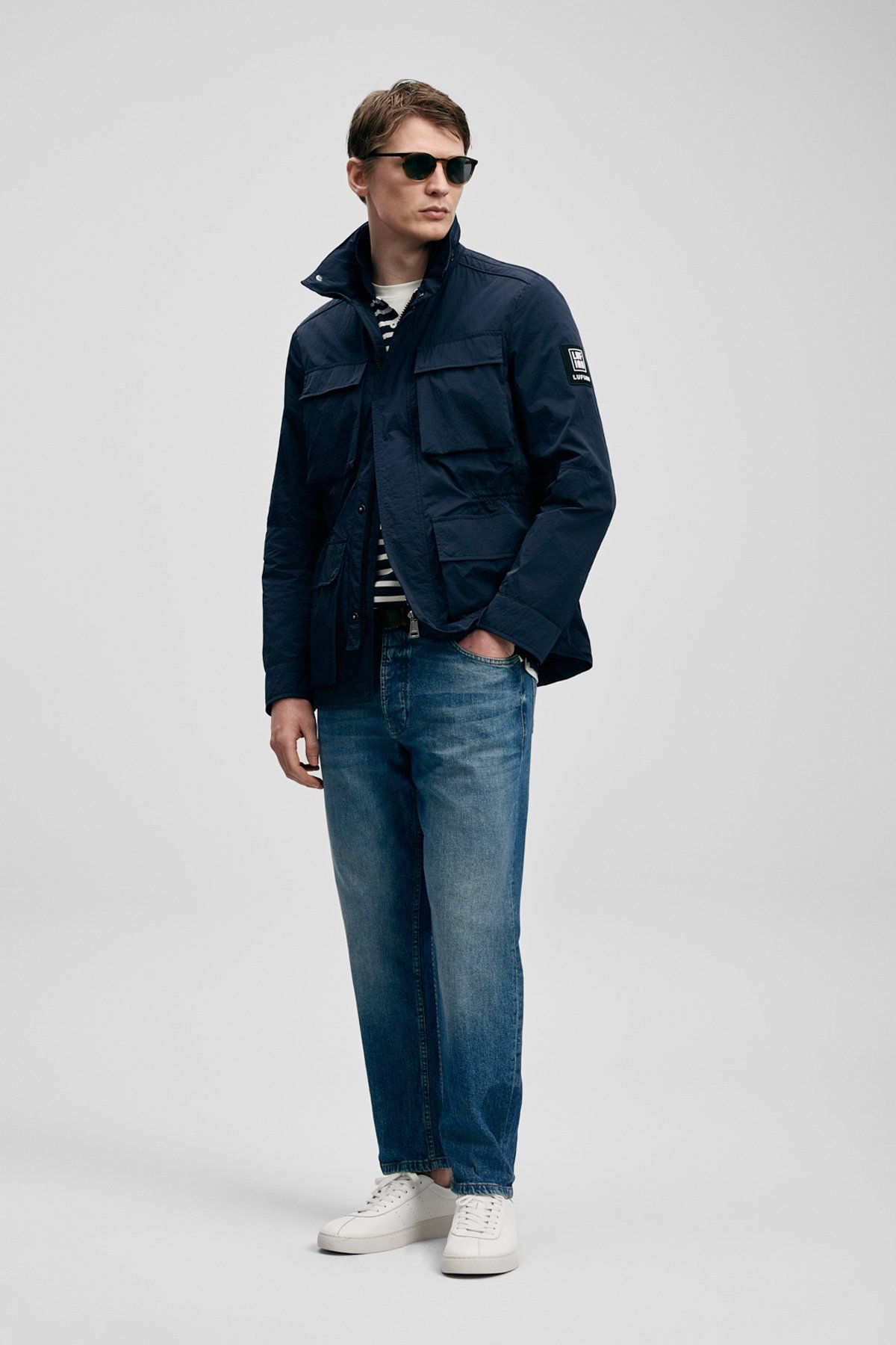 Lufian Erkek Andre Smart Slim Fit Jean Pantolon 111200238 Mavi - 1