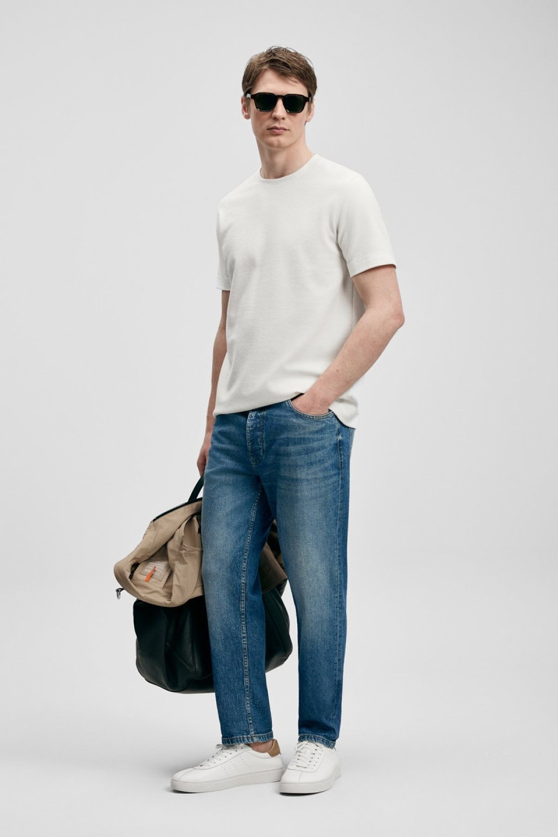 Lufian Erkek Andre Smart Slim Fit Jean Pantolon 111200238 Mavi - 4