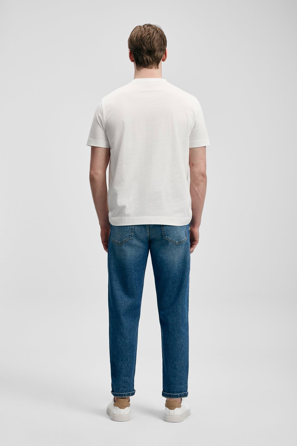 Lufian Erkek Andre Smart Slim Fit Jean Pantolon 111200238 Mavi - 5