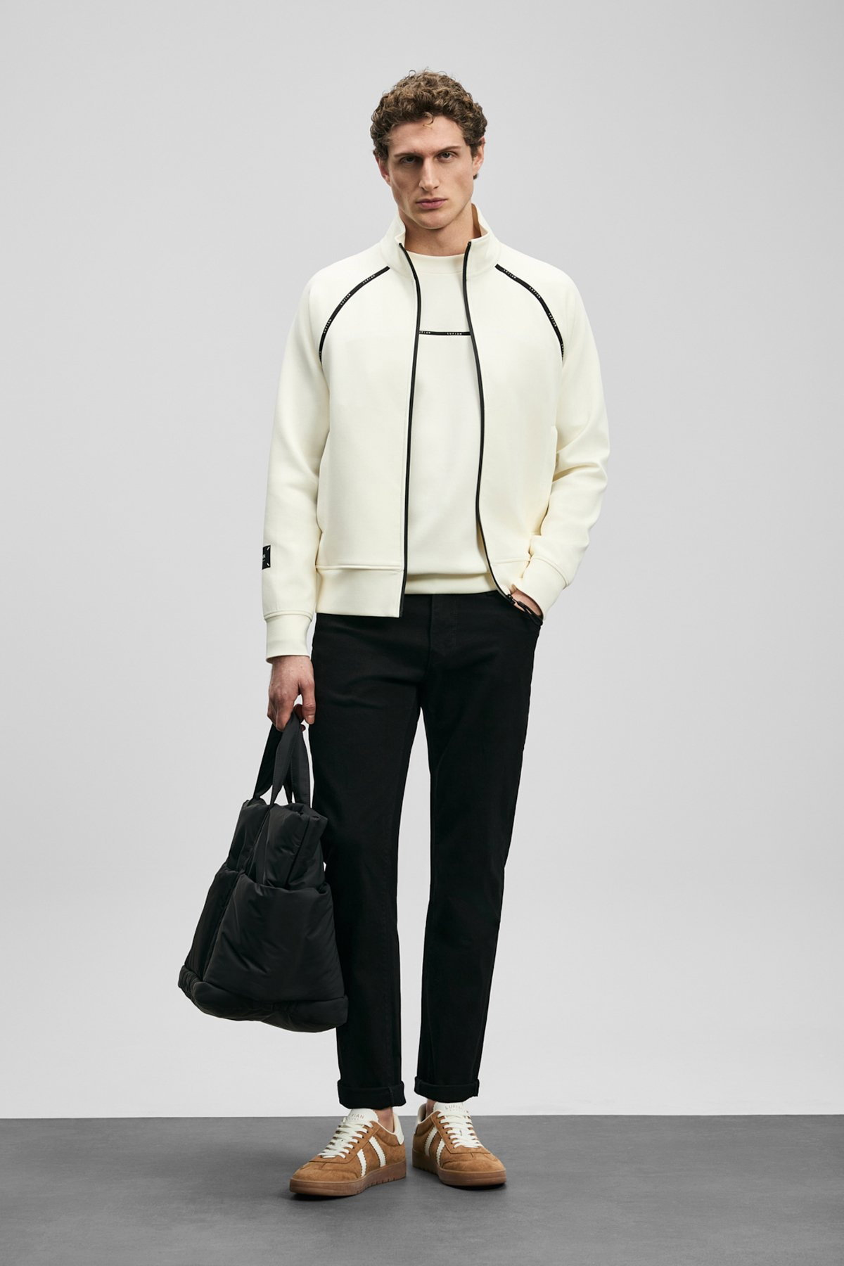 Lufian Erkek Anton Smart Slim Fit Jean Pantolon 111200241 Siyah - 1