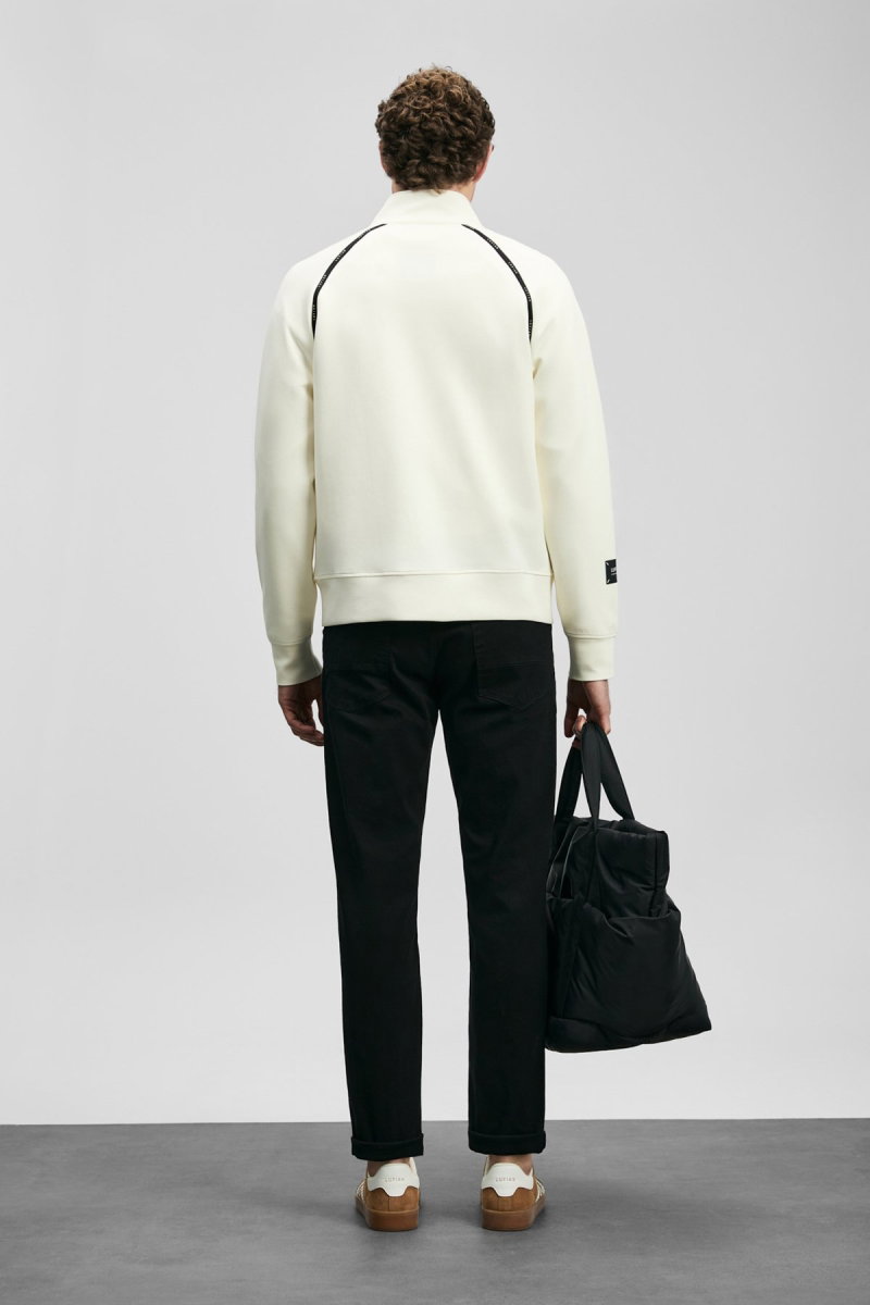 Lufian Erkek Anton Smart Slim Fit Jean Pantolon 111200241 Siyah - 5