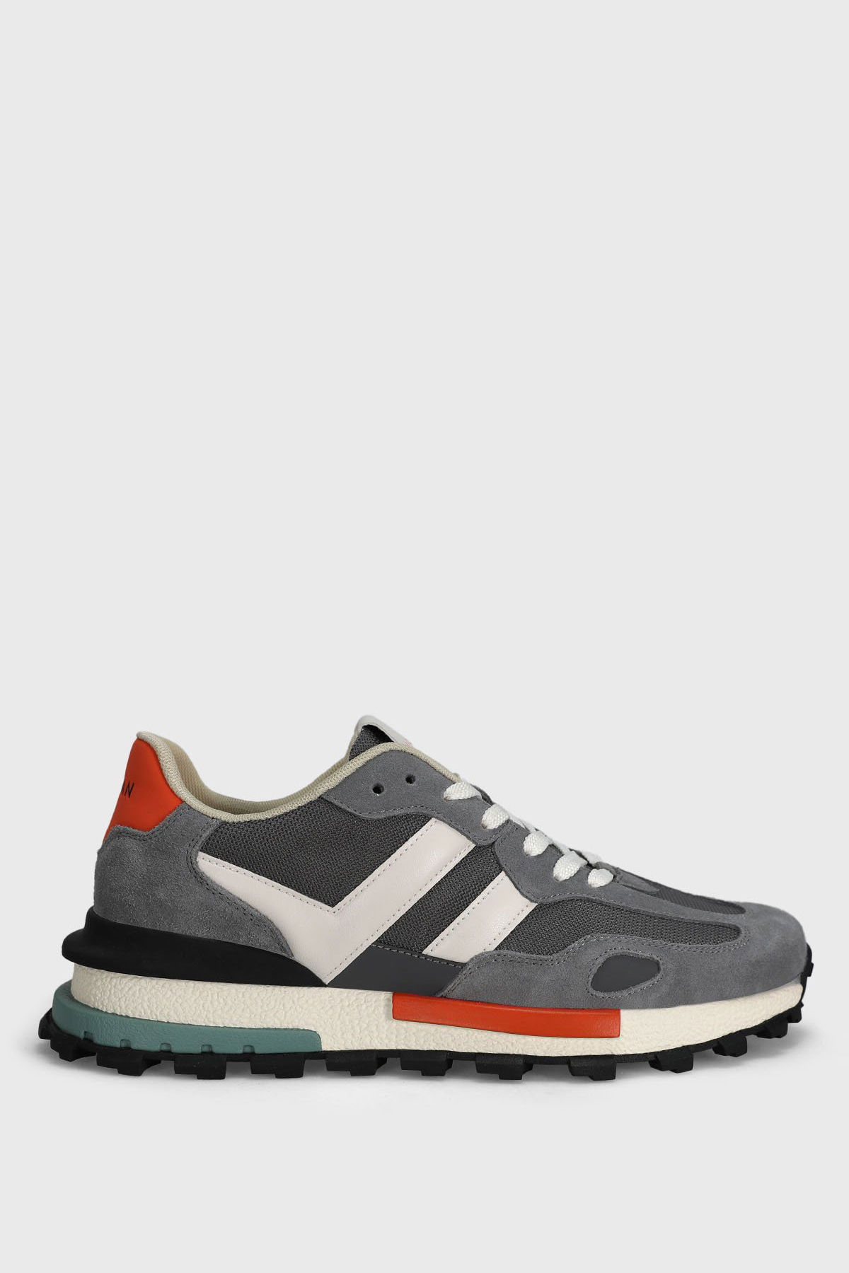 Lufian Erkek Auke Sneaker Ayakkabı 111230272 Gri - 1