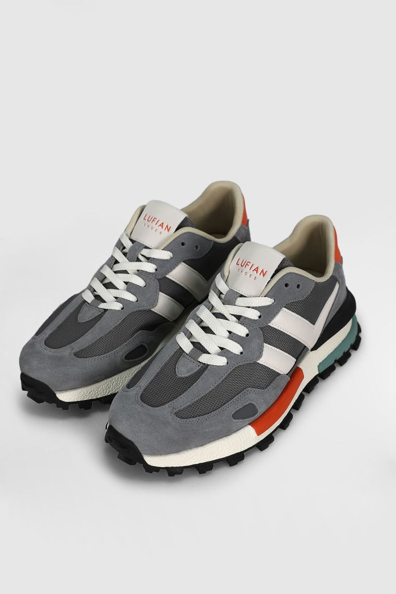 Lufian Erkek Auke Sneaker Ayakkabı 111230272 Gri - 4