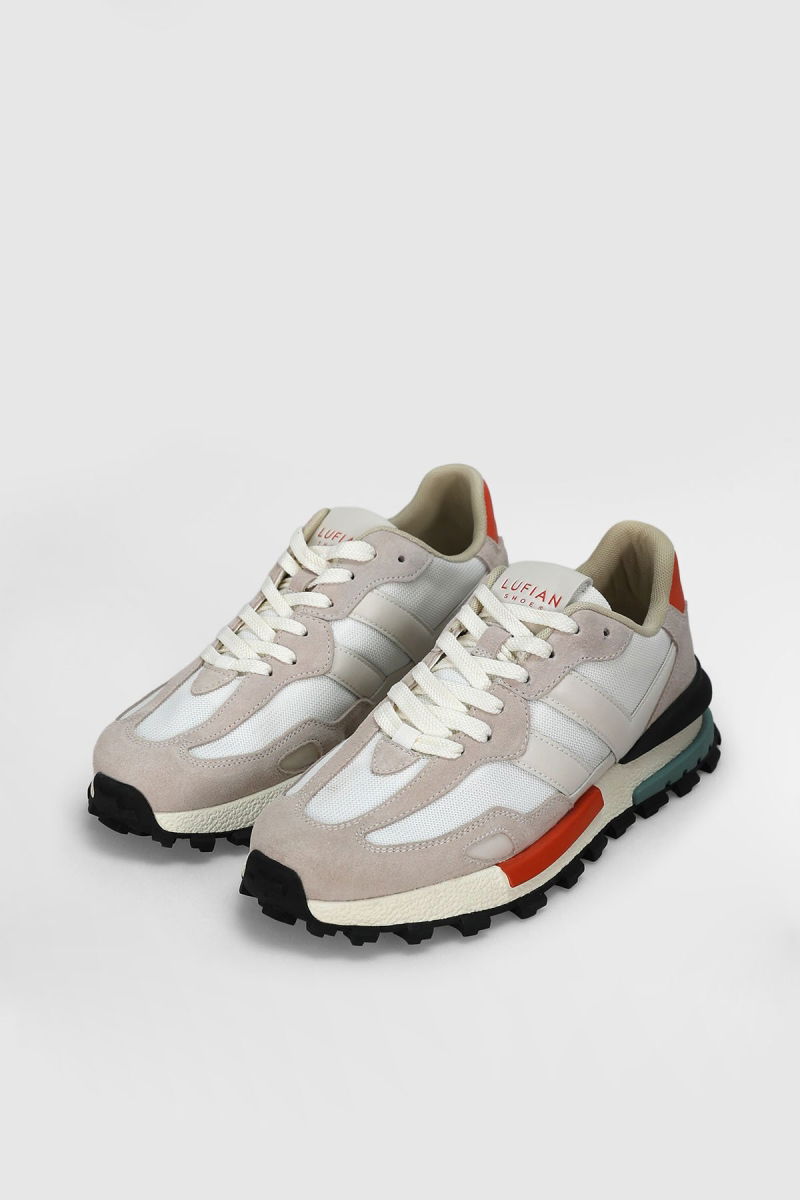 Lufian Erkek Auke Sneaker Ayakkabı 111230272 Taş - 4