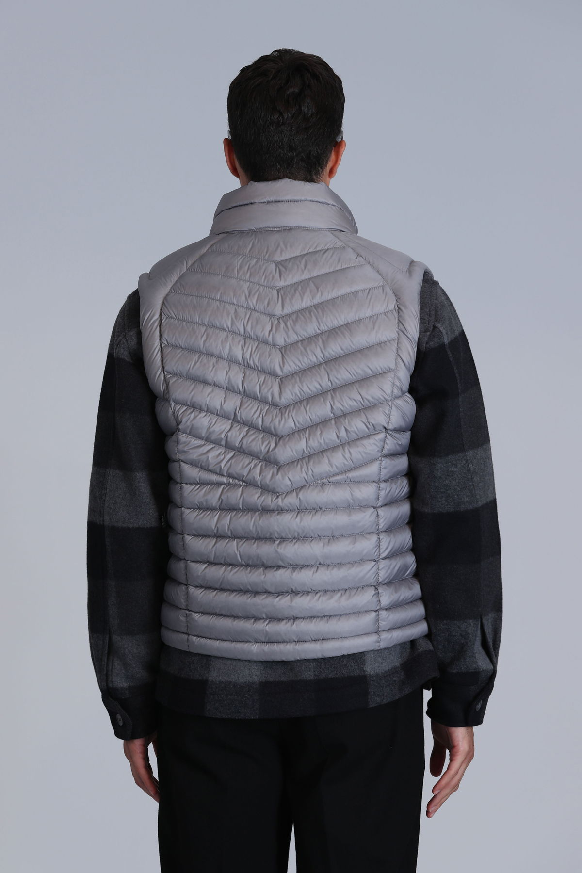 Lufian Erkek Axel Kaz Tüyü Yelek 112130019 Gri - 5