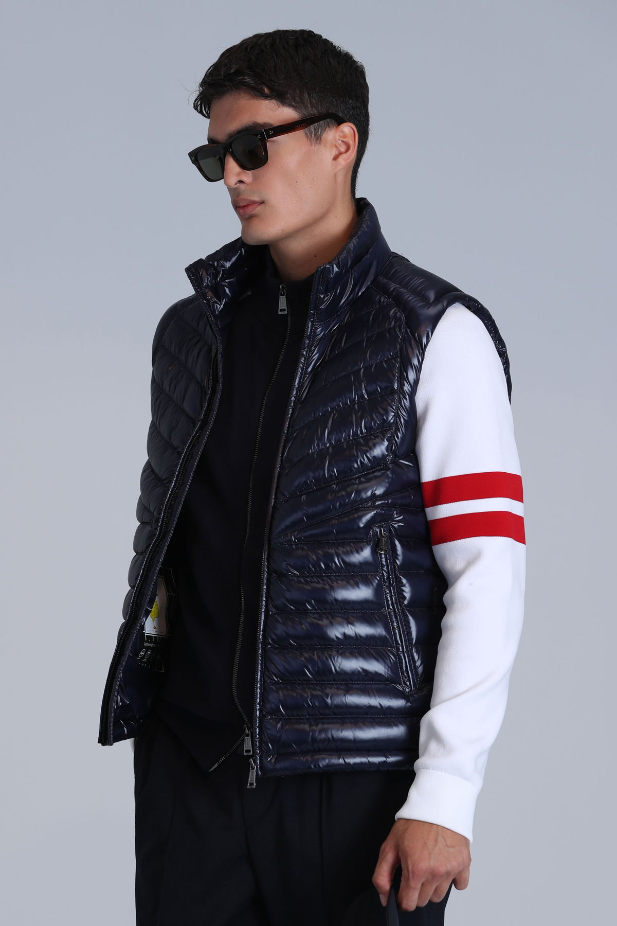 Lufian Erkek Axel Kaz Tüyü Yelek 112130019 Lacivert - 3