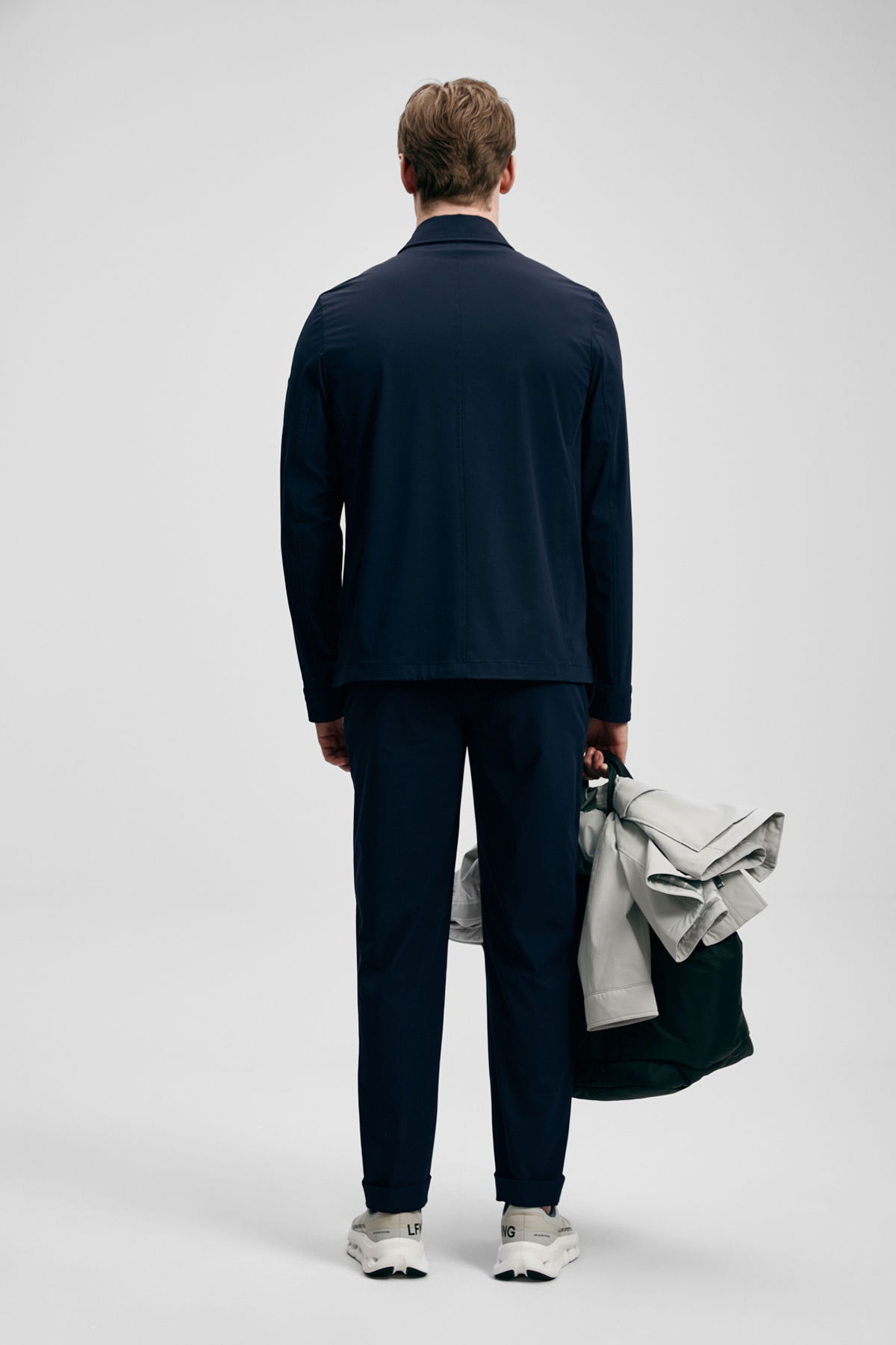 Lufian Erkek Beck Gömlek Ceket 111120071 Lacivert - 4
