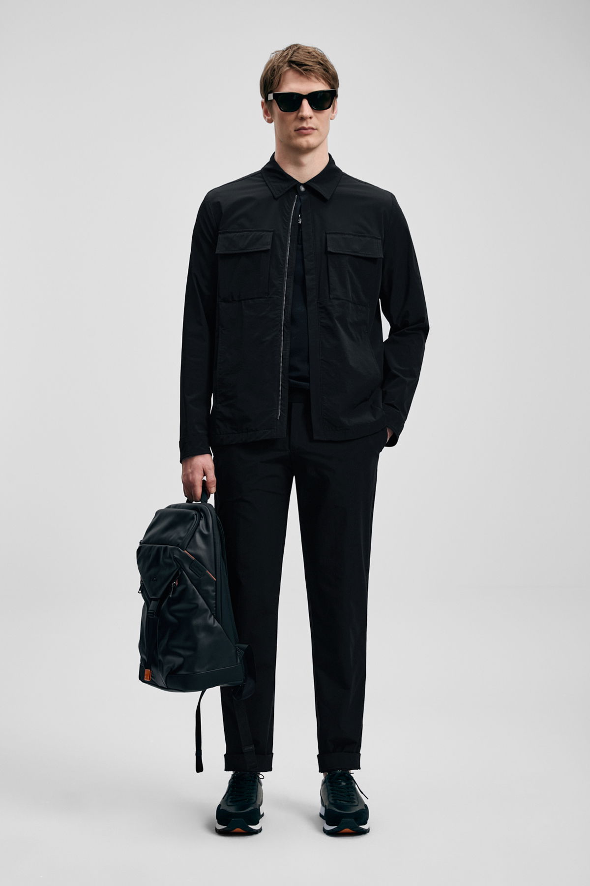 Lufian Erkek Beck Gömlek Ceket 111120071 Siyah - 2