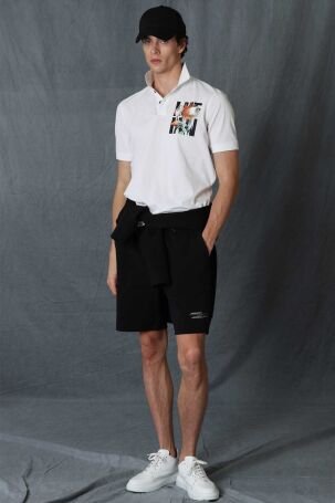 Lufian Erkek Beckham Spor Polo T-Shirt 111040134 Beyaz - 2