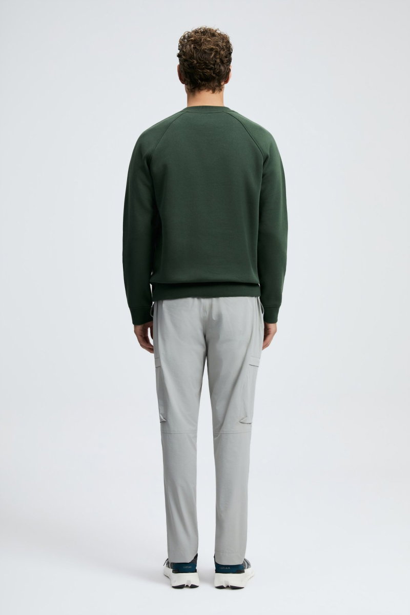 Lufian Erkek Blake Sweatshirt Çimen Yeşili - 4