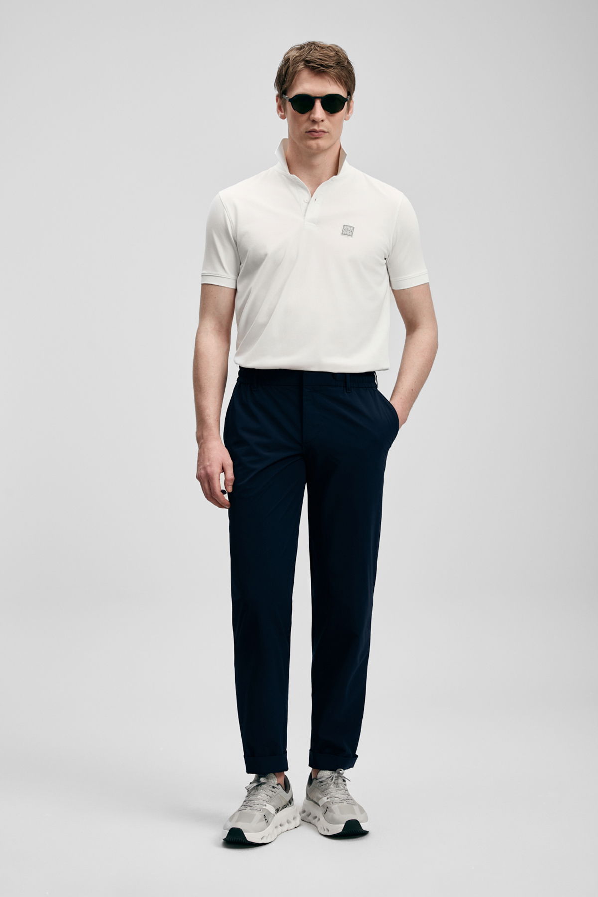 Lufian Erkek Carter Smart Polo T-Shirt 111040233 Kırık Beyaz - 2