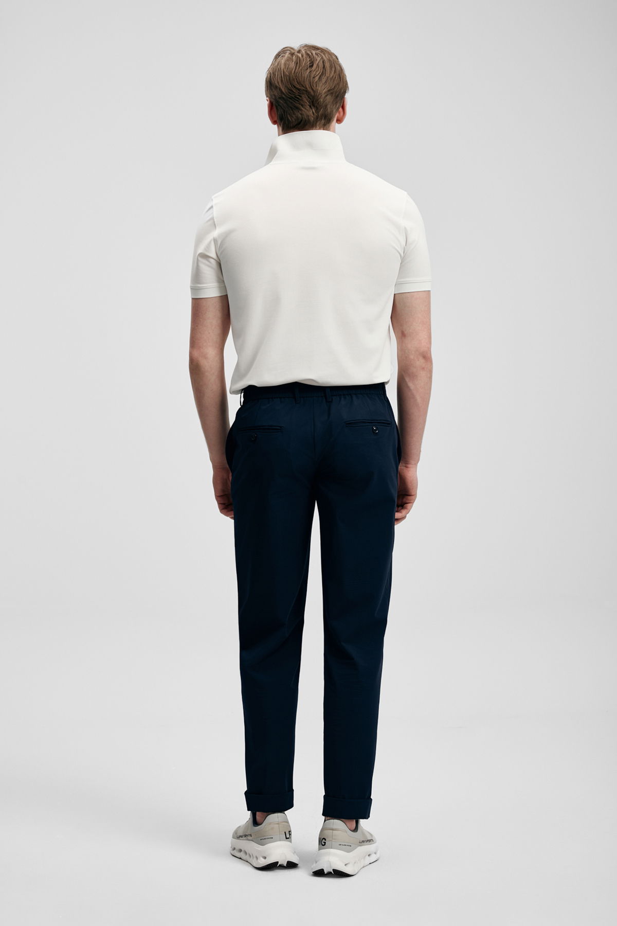 Lufian Erkek Carter Smart Polo T-Shirt 111040233 Kırık Beyaz - 4