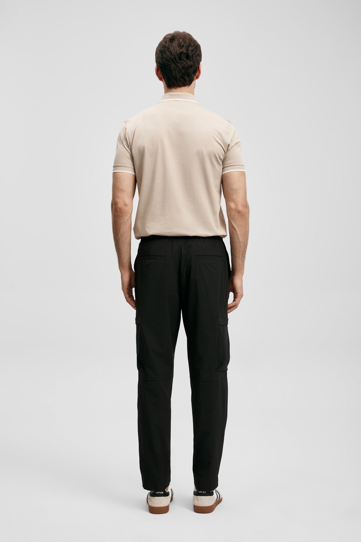 Lufian Erkek Chase Smart Polo T-Shirt 111040236 Bej - 4