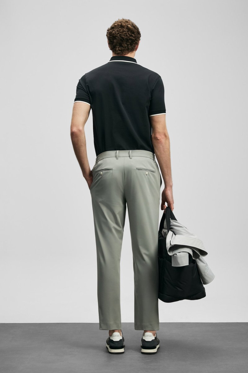 Lufian Erkek Chase Smart Polo T-Shirt 111040236 Siyah - 4