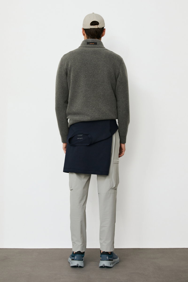Lufian Erkek Chase Sweatshirt Gri - 4