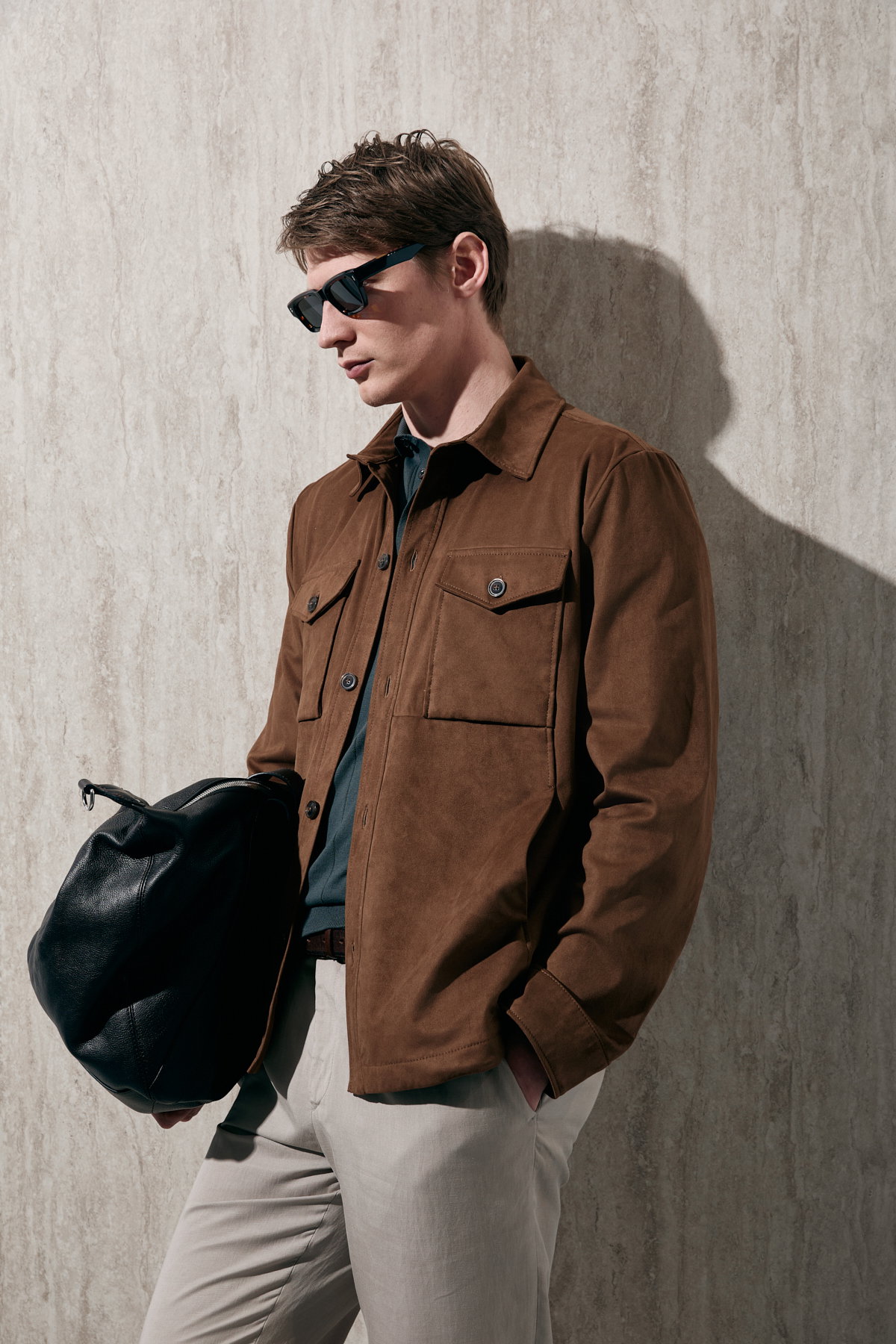 Lufian Erkek Cole Gömlek Ceket 111120073 Deve Tüyü - 1