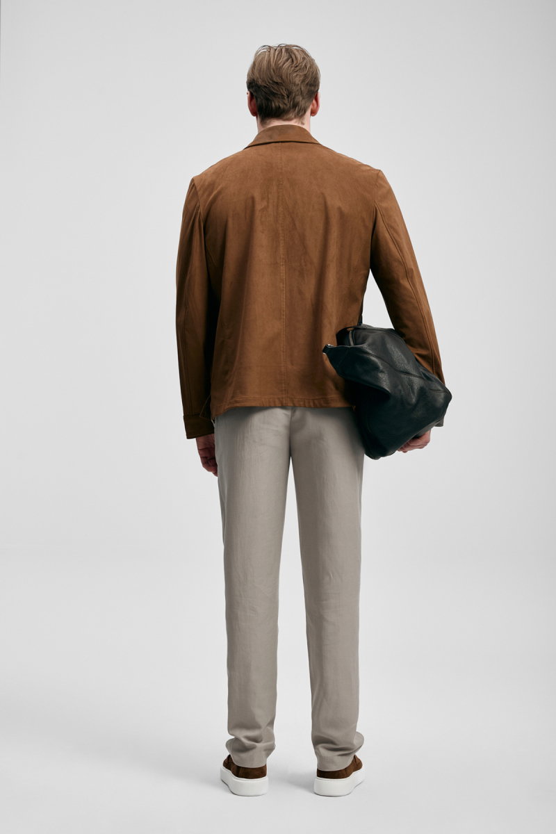 Lufian Erkek Cole Gömlek Ceket 111120073 Deve Tüyü - 4