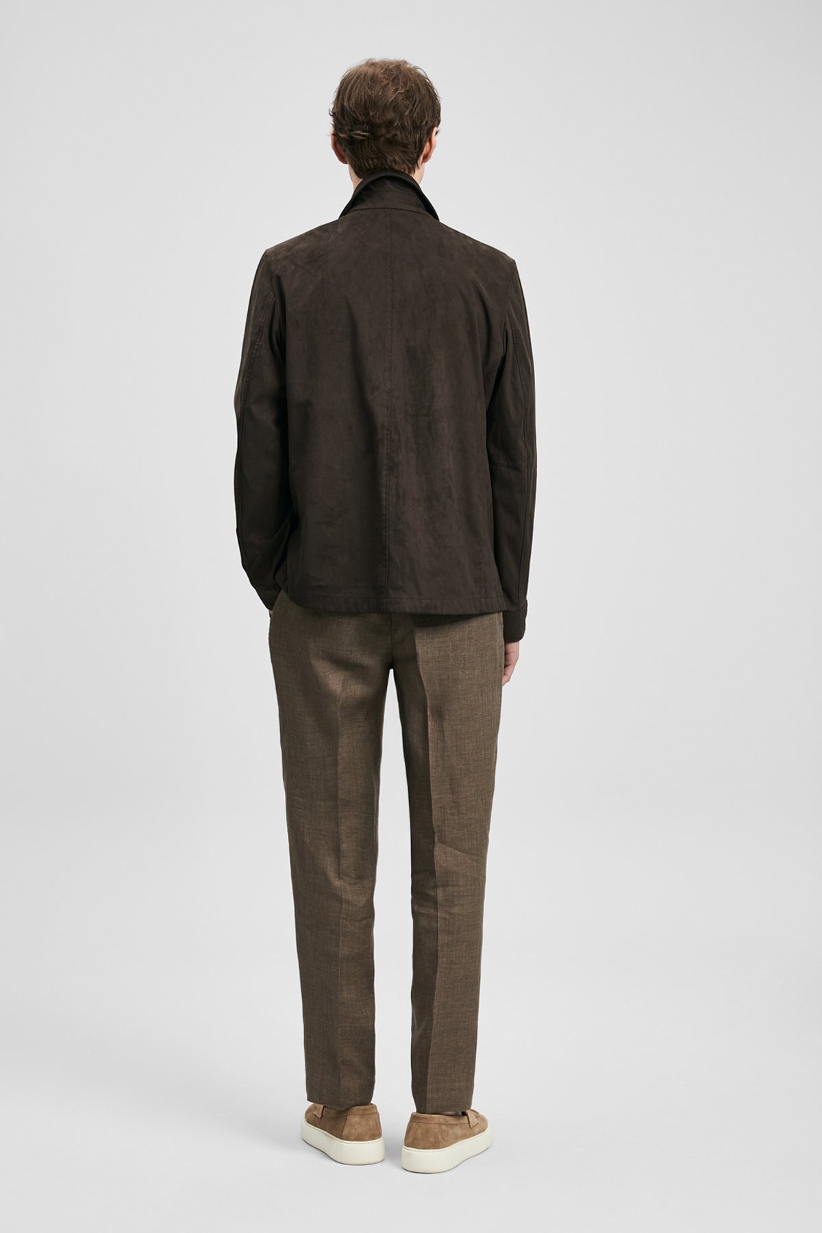 Lufian Erkek Cole Gömlek Ceket 111120073 Kahverengi - 4