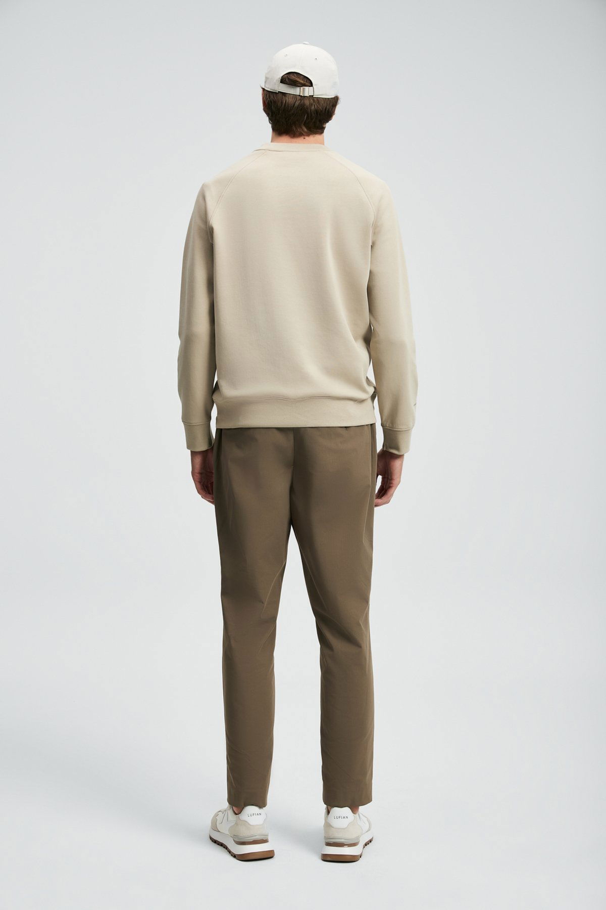 Lufian Erkek Cooper Sweatshirt 112030177 Bej - 4
