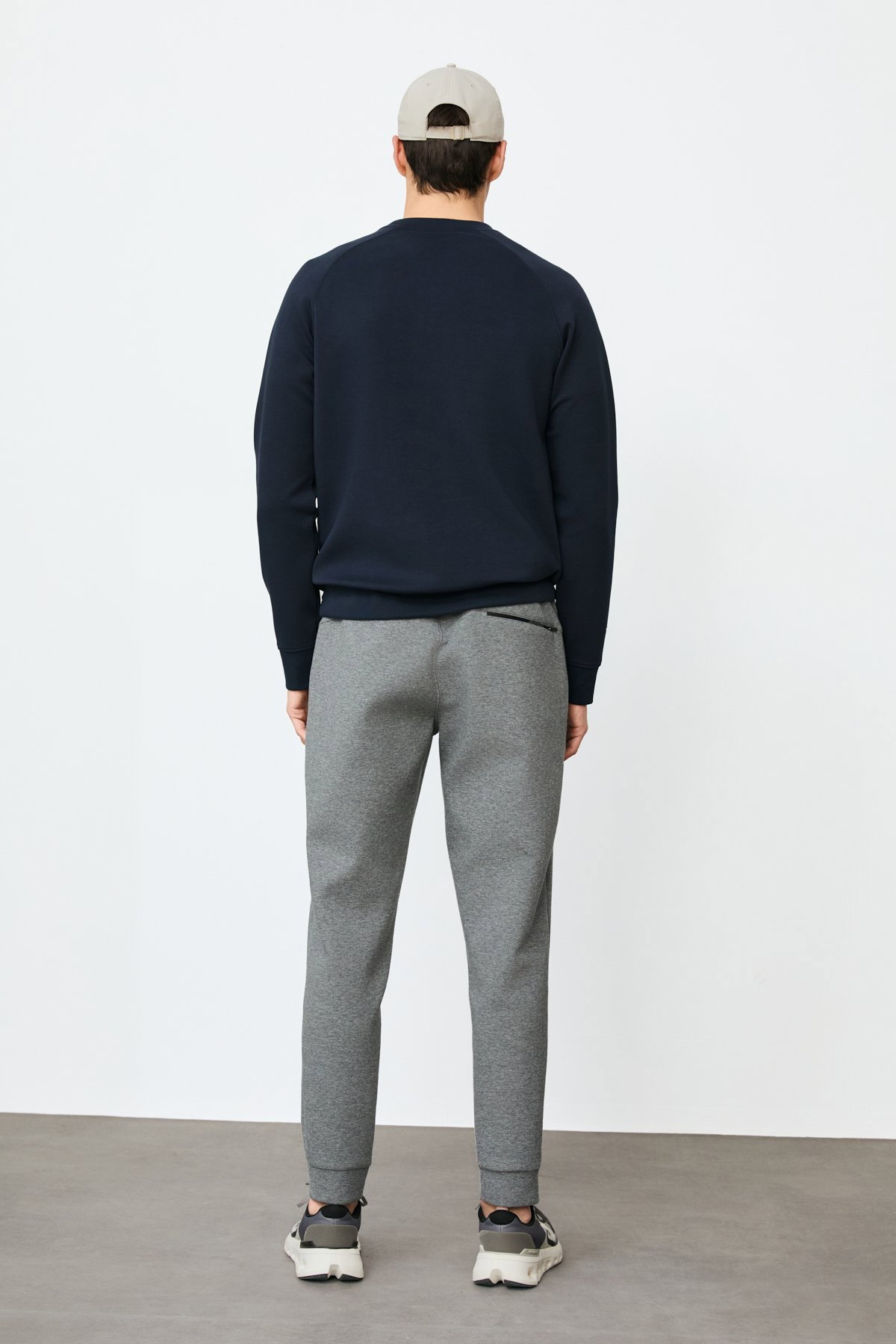 Lufian Erkek Cooper Sweatshirt 112030198 Lacivert - 4