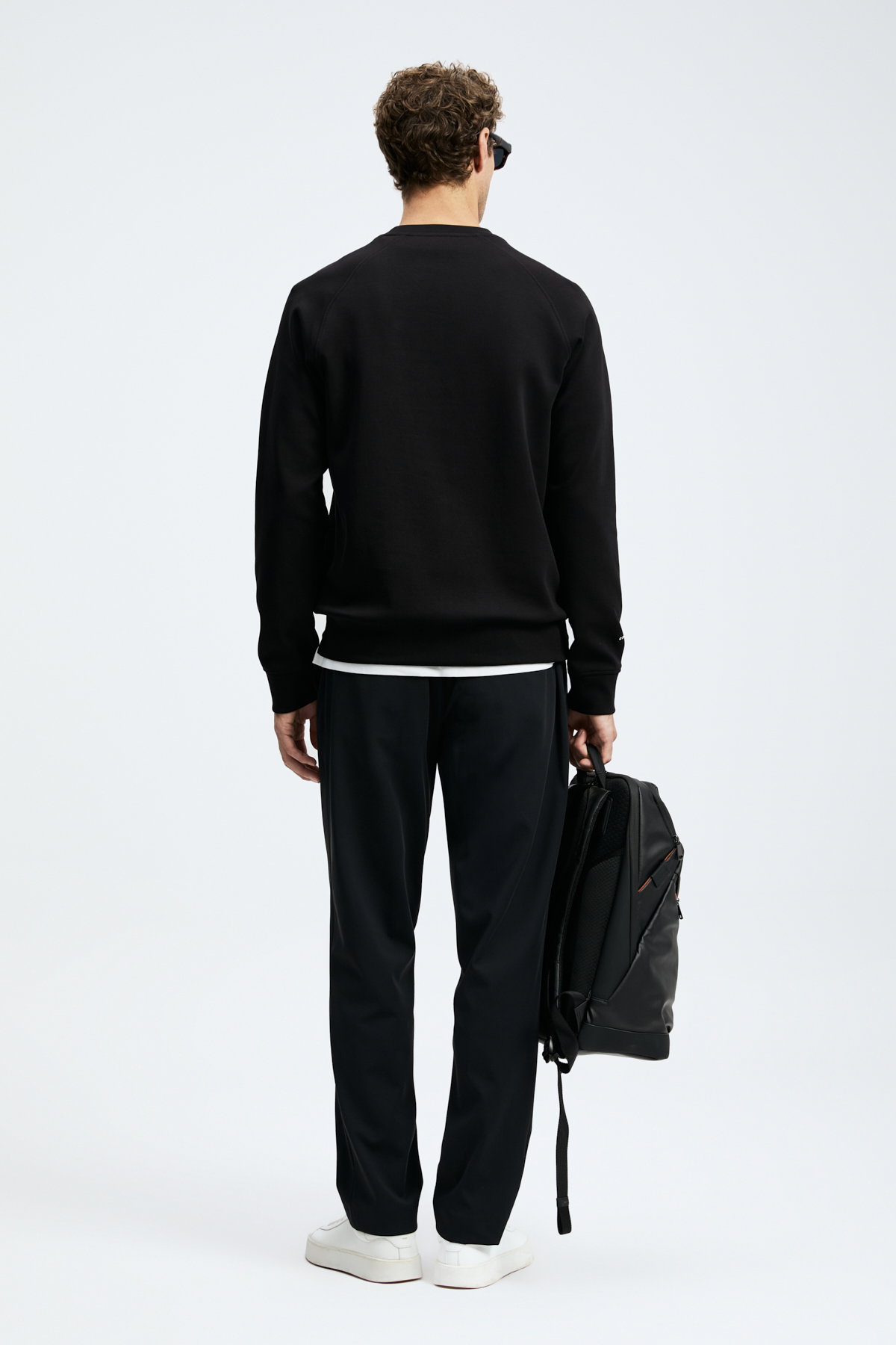 Lufian Erkek Cooper Sweatshirt 112030198 Siyah - 4