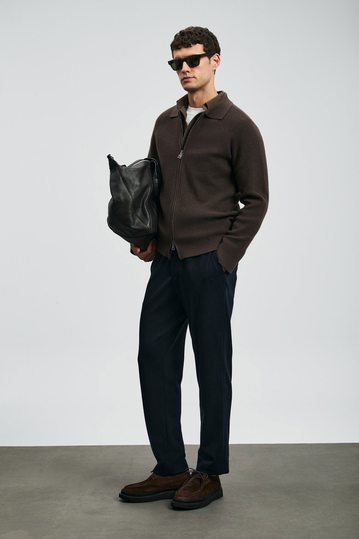 Lufian Erkek Copernı Smart Slim Fit Chino Pantolon 112190339 Lacivert - 3