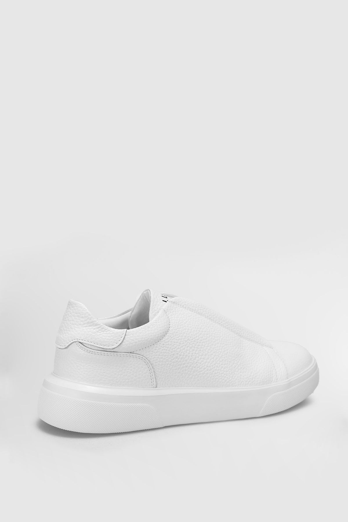 Lufian Erkek Dante Deri Sneaker Ayakkabı 112230256 Beyaz - 2