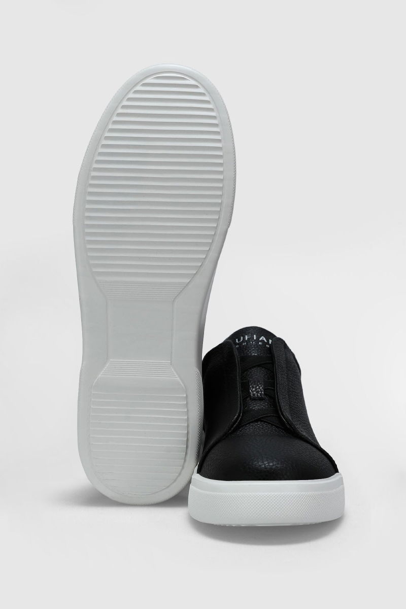 Lufian Erkek Dante Deri Sneaker Ayakkabı 112230256 Black - 5