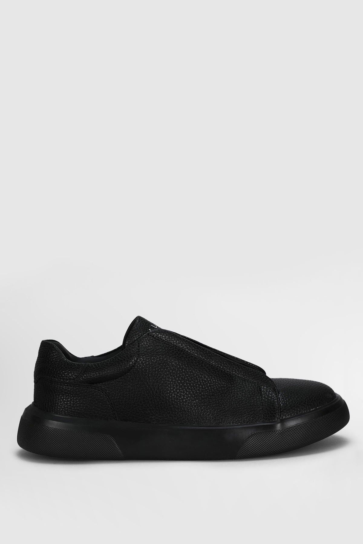 Lufian Erkek Dante Deri Sneaker Ayakkabı 112230257 Siyah - 1