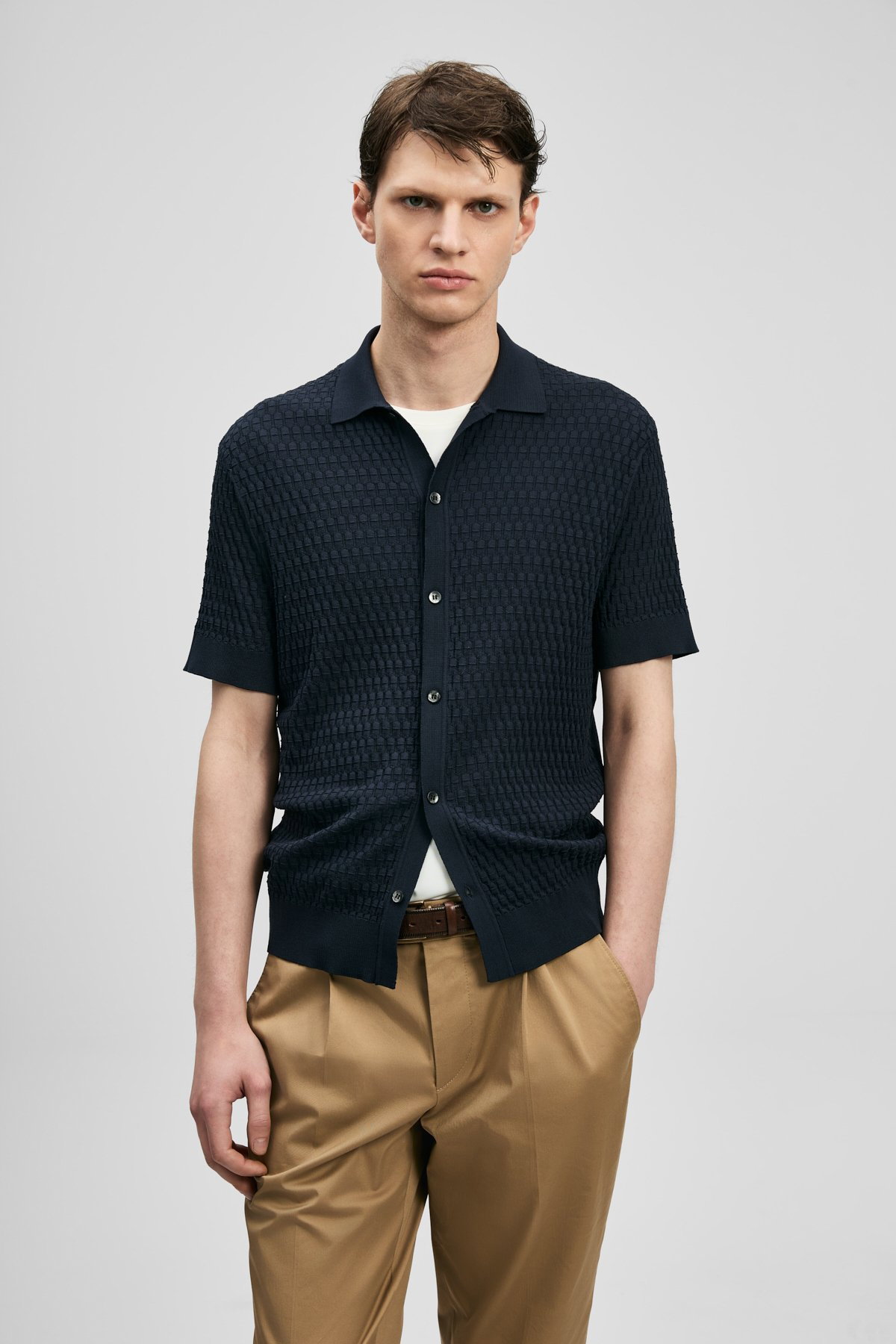 Lufian Erkek Darwın Coolmax® Kazak 111090144 Koyu Lacivert - 1