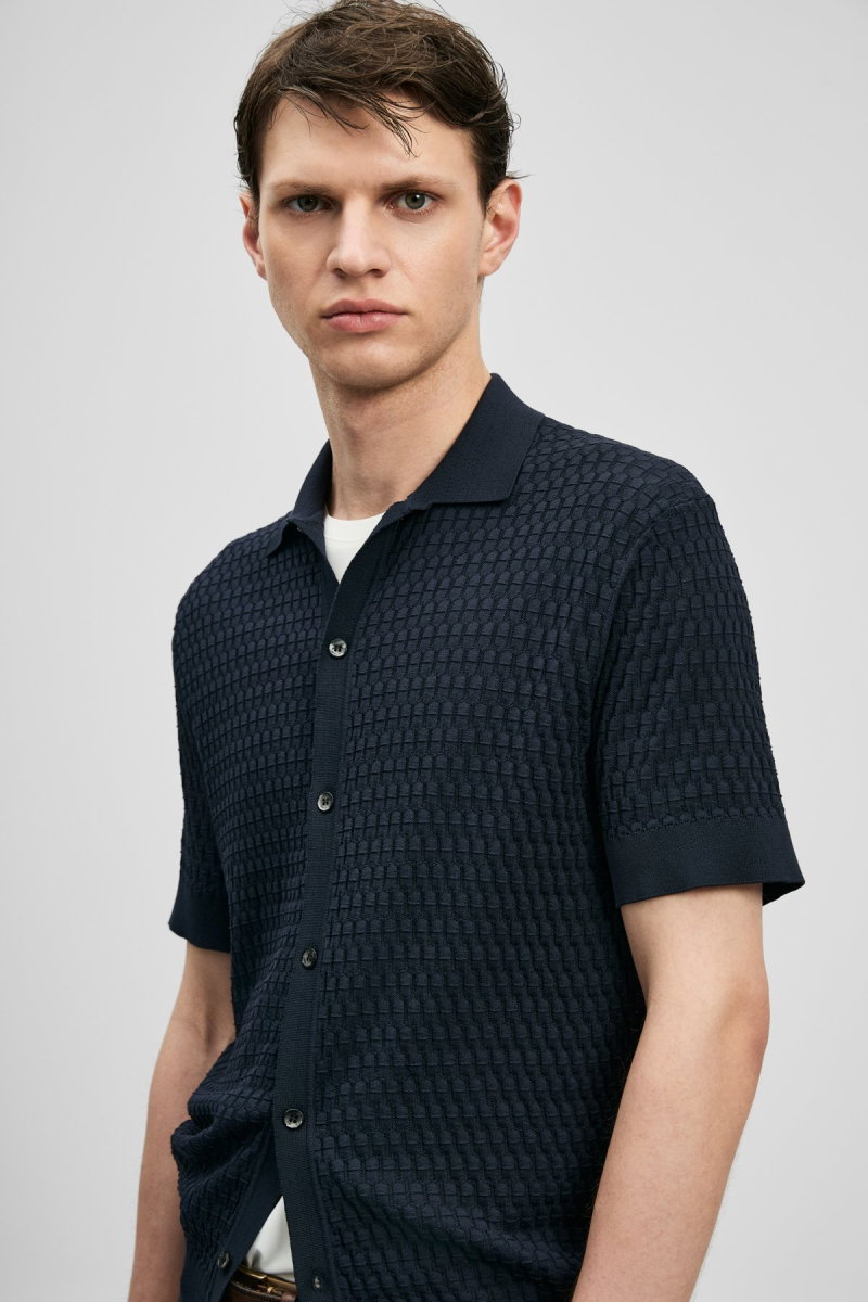 Lufian Erkek Darwın Coolmax® Kazak 111090144 Koyu Lacivert - 3