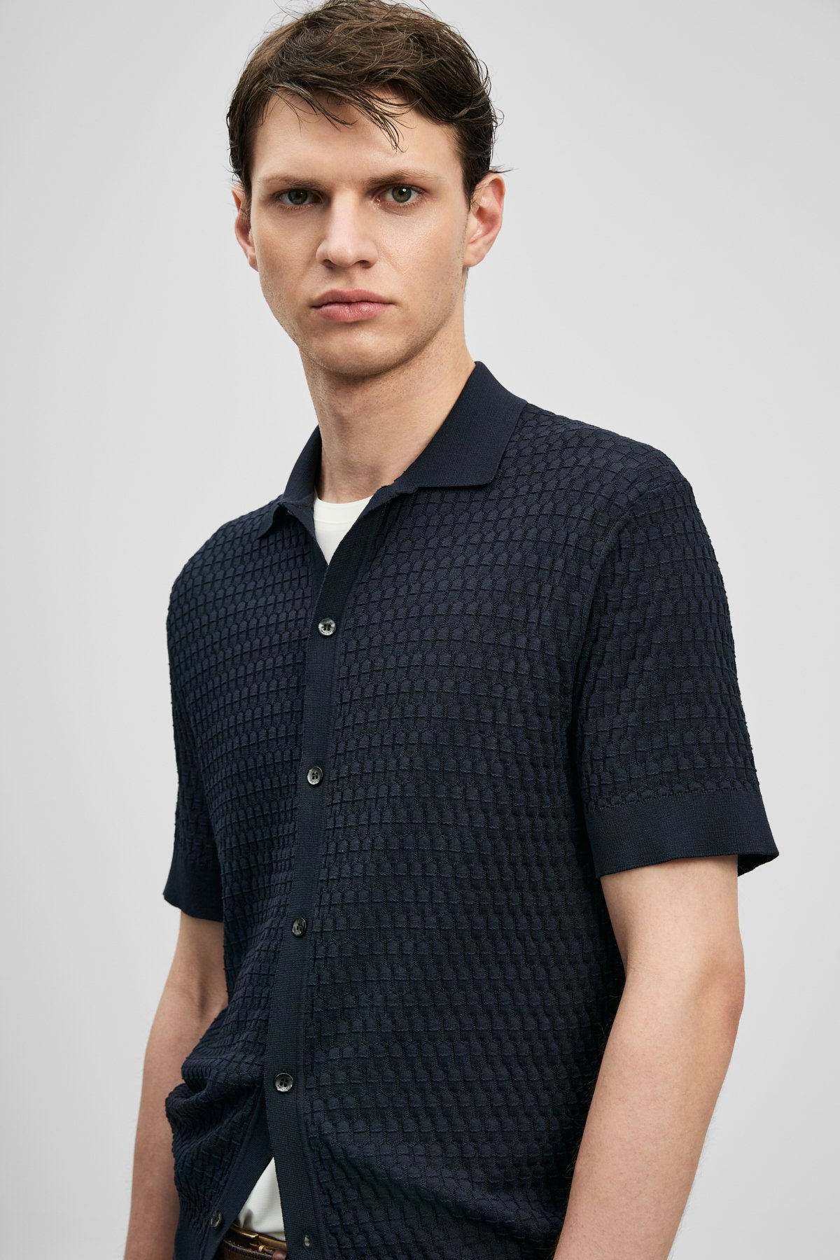 Lufian Erkek Darwın Coolmax® Kazak 111090144 Koyu Lacivert - 3