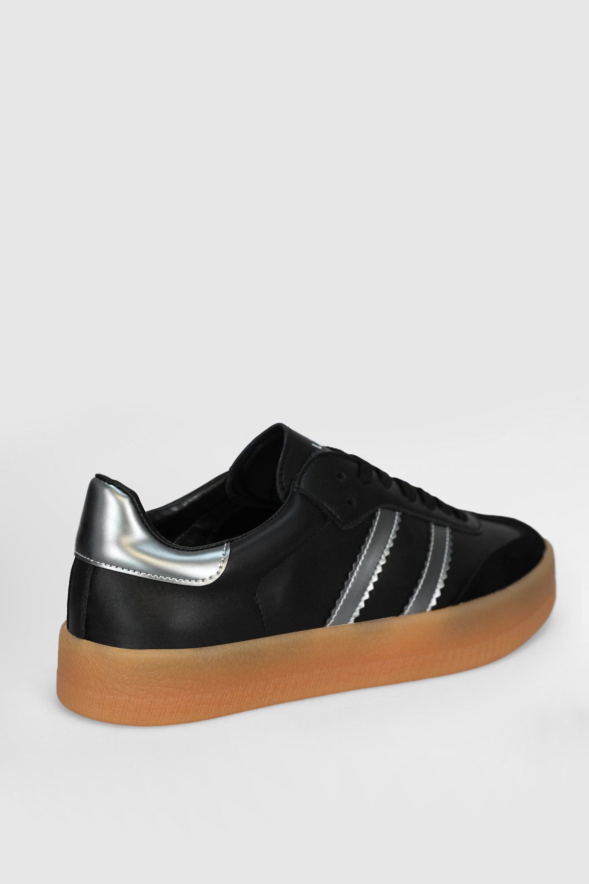 Lufian Erkek Davıd Deri Sneaker Ayakkabı 112230234 Siyah - 3