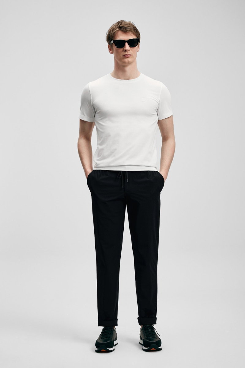 Lufian Erkek Daxon Smart Slim Fit Chino Pantolon 111190359 Siyah - 3